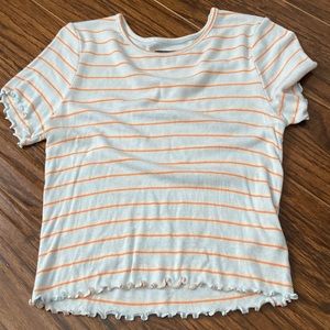 Juniors Striped Top